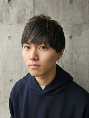 自然な縮毛矯正×マッシュ