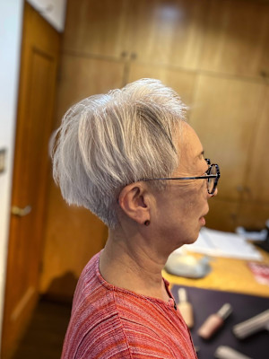 S’グラデ(ツーブロック×刈り上げ)