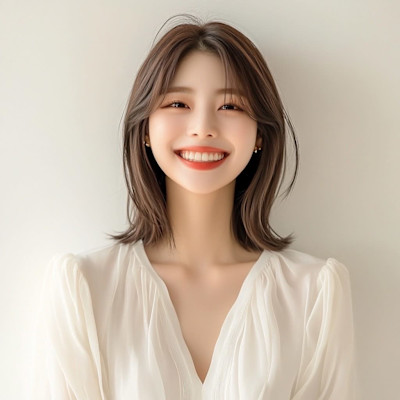 くびれヘア/イメチェン/外ハネボブ/美髪/ワイドバング/髪型