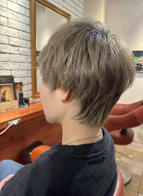 透明感のあるミルクティーベージュ【096スタイル】