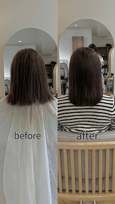 縮毛矯正/ケアストレート/艶髪