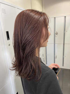 [風花]春に可愛いピンクブラウン