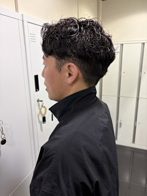 ［風花］メンズ　ニュアンスパーマ