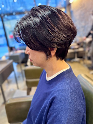 大人ショートボブ