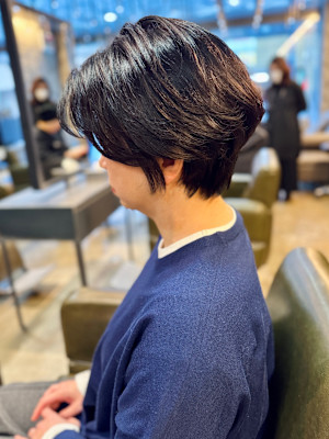 大人ショートボブ