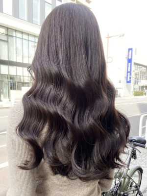 プルエクステ ハイトーン ダブルカラー シルバーグレージュ