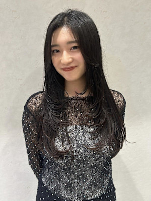 20代レイヤーロング