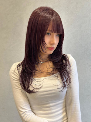 20代レイヤーロング