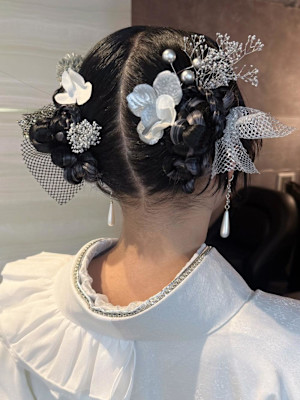 《巴結生》カチモリ/ヘアセット/卒業式ヘアセット