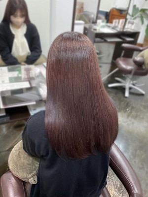 暖色寄りのラベンダーカラー♪