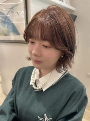 【AYAKI】ミニボブ 外ハネボブ くびれボブ