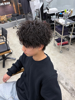 メンズパーマ