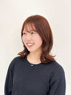 〇ワンカラーで作るアプリコットオレンジカラー