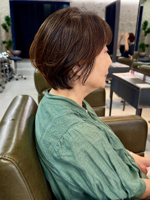 大人ショートボブ