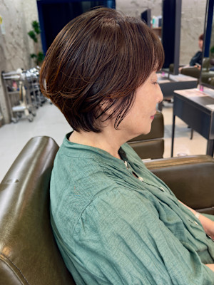 大人ショートボブ