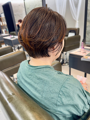 大人ショートボブ