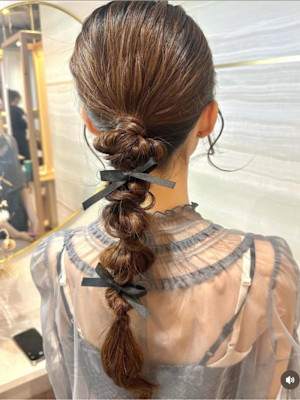 《honoka》編みおろし/大宮/艶髪/ヘアセット