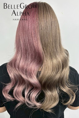 カラー＋エクステ