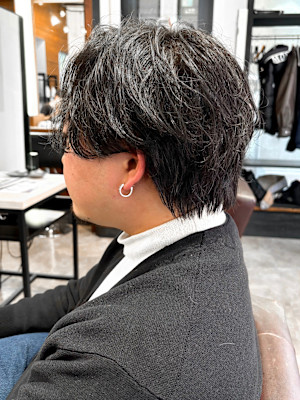 【IRIE 福岡】フェザーシャドウパーマ