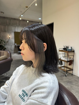 顔周り＋イヤリングカラー