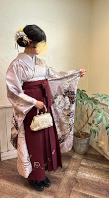 卒業式ヘアセット