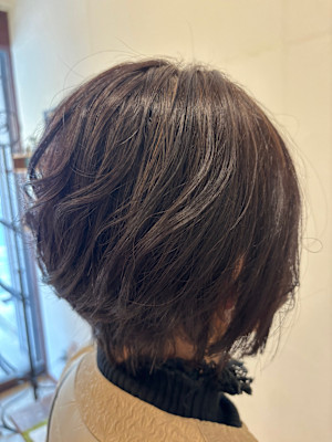 【上品見えの大人ショート】