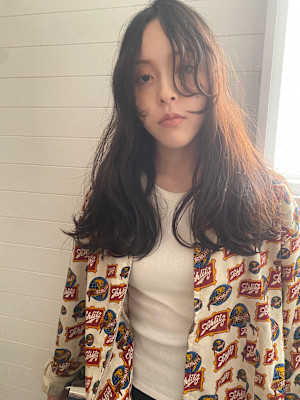 レイヤーロング　ウルフ　ハイライト　代官山　中目黒　恵比寿