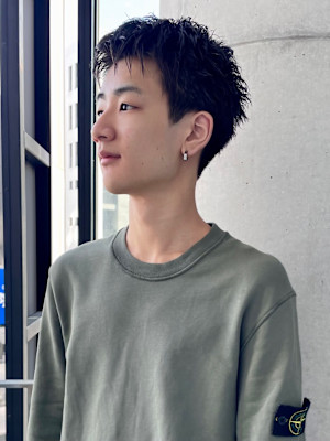 メンズ/スパイキーショート/アクティブショート/ラフショート