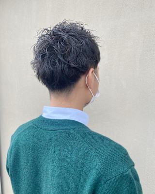 癖を活かしたメンズヘア