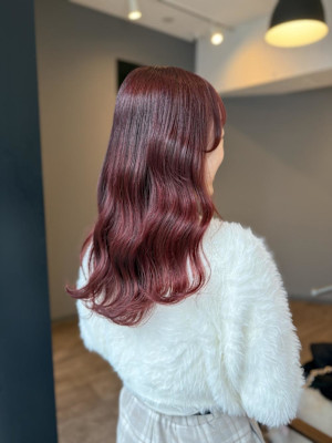 春に染めたいブリーチなしピンク