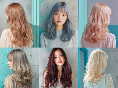 ブリーチ、ミルクティーベージュ