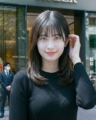 レイヤーカット/レイヤー/顔周り/ミディアム/ボブ/ショート