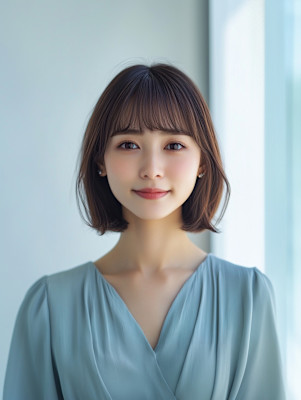 レイヤーカット/イメチェン/外ハネボブ/美髪/髪型