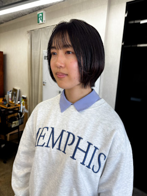 ショートボブ　久屋大通/栄/丸の内/伏見