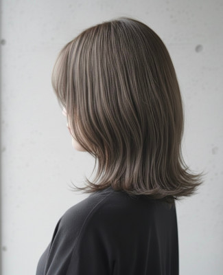 流山おおたかの森/白髪ぼかし【骨格補正ミディ】髪質改善ボブ