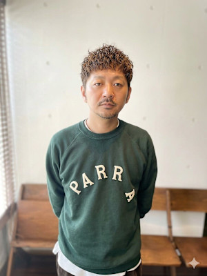 20代30代40代【ランダムパーマ】大人男子