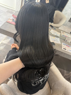 オリーブグレ／小顔に見せるヘア／ココアベージュ／黒髪カタログ