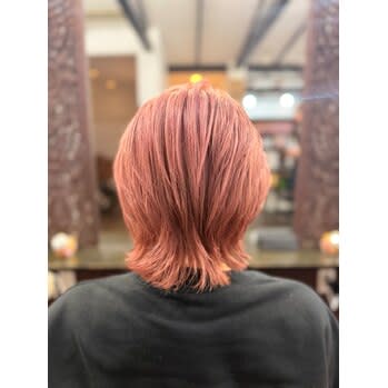 誰もが大好き王道ピンクベージュショート