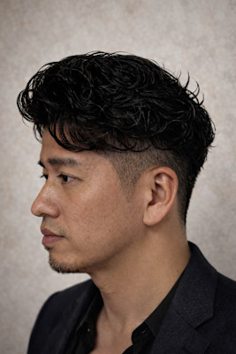 ビジネス毛流れパーマ<理容室>