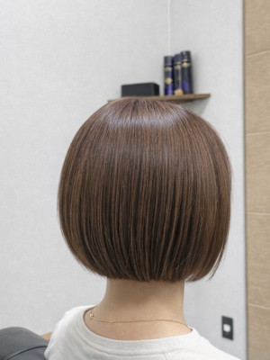 大人ナチュラルボブ