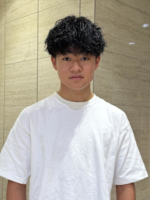 波巻きパーマ/阿部広大【大船】