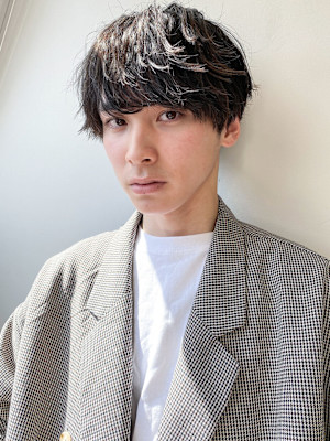 シャドウパーマ◎20代30代メンズ韓国風マッシュ
