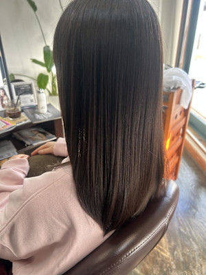 髪質改善ストレート