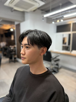 神田脩弥/大人ナチュラルセンターパート/大宮