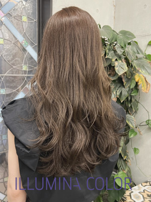 20代　髪質改善 イルミナカラー