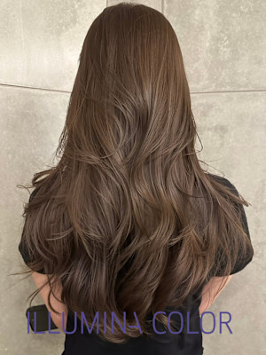 20代　髪質改善 イルミナカラーf