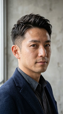 横浜メンズヘア 桜木町美容室 カット ビジネスツーブロック