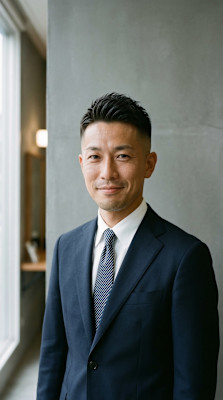 横浜メンズヘア 桜木町美容室 ビジネスフェード短髪