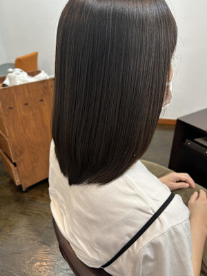 髪質改善ストレート