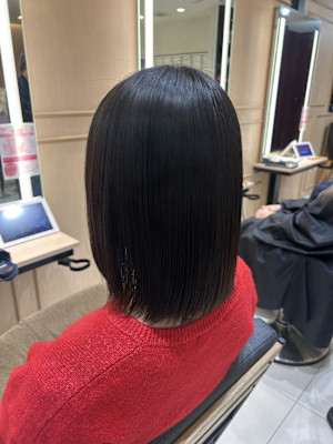 髪質改善ストレート